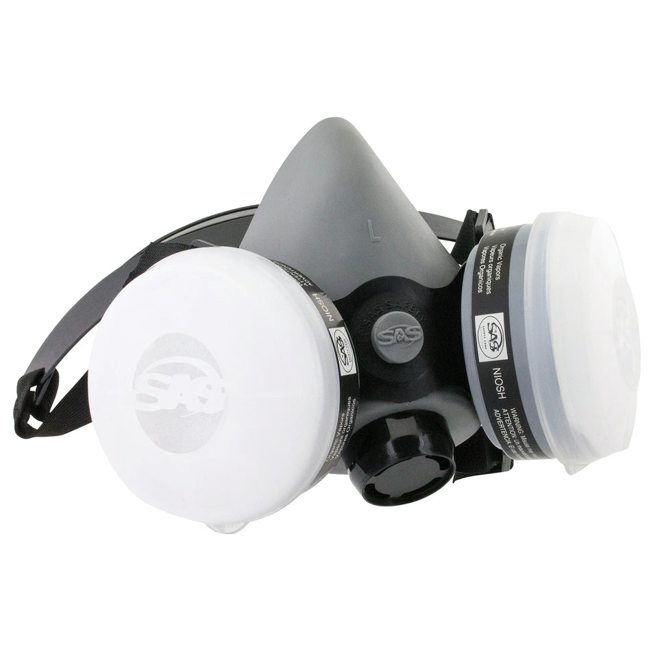 SAS Safety Multi-Use Half-Mask Dual Cartridge Respirator