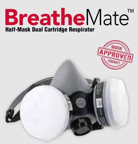 SAS Safety Multi-Use Half-Mask Dual Cartridge Respirator