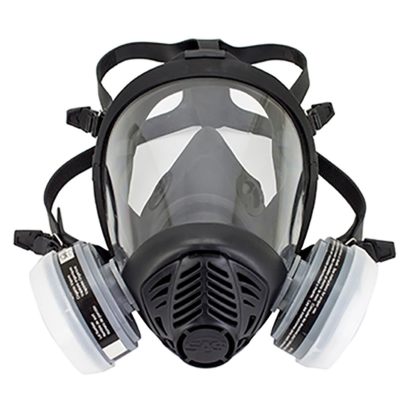 SAS BreatheMate Fullface OV/R95 Respirator